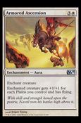 Magic the Gathering: 2011 Core Set (Base Set) card 5 Armored Ascension