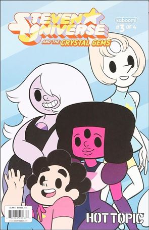 Steven Universe and the Crystal Gems issue 3-E Sam Davies Hot Topic Cover
