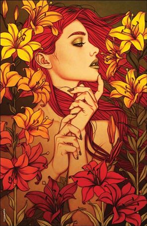 Poison Ivy issue 6-E Jenny Frison 1:50 Foil Cardstock Cover