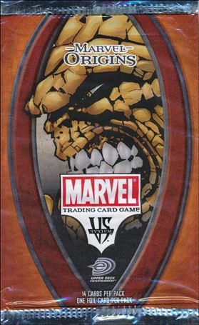 Marvel Origins: VS System card 2-B Sealed Pack - Thing