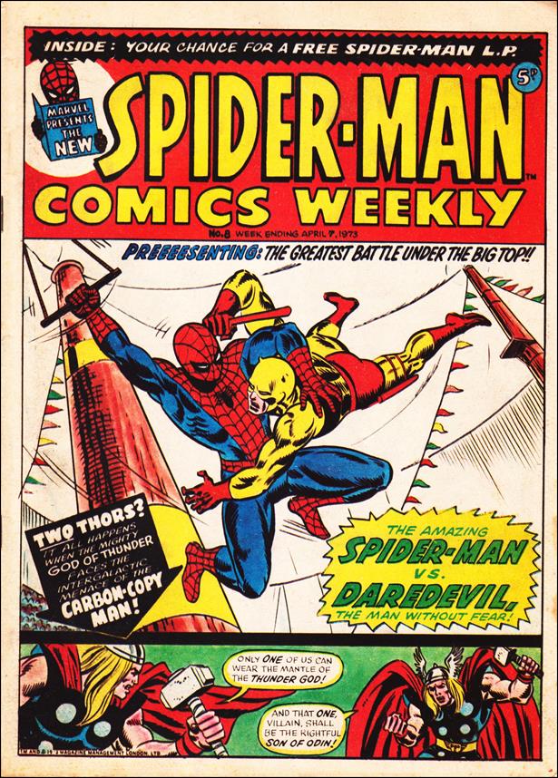 Spider-Man: Comics Weekly (UK) issue 8