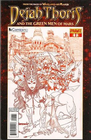 Dejah Thoris and the Green Men of Mars issue 1-G Lui Antonio Red ComicsPRO Cover 1/400
