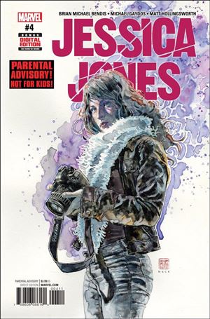 Jessica Jones (2016) issue 4 David Mack Cover