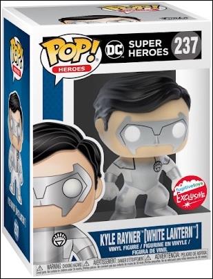 POP! Heroes figure 237 Kyle Rayner (White Lantern) Fugitive Toys