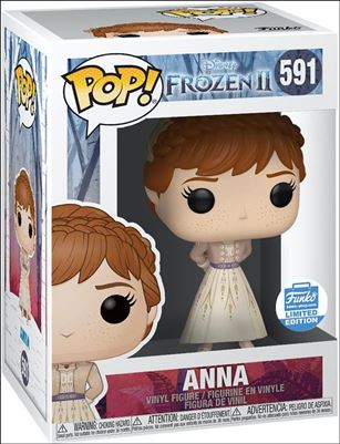 POP! Disney figure 591 Anna (White Dress) Funko Shop Exclusive