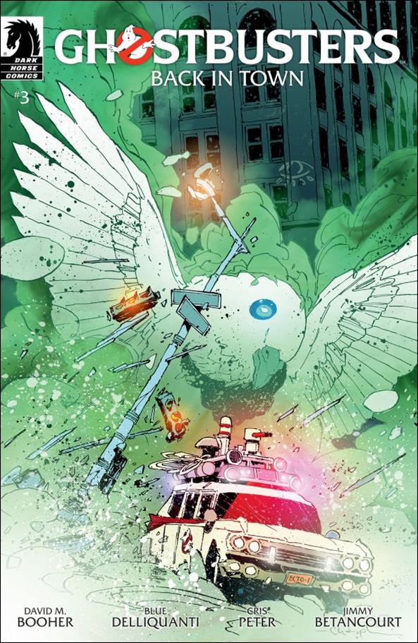 Ghostbusters: Back in Town issue 3 Christopher Mitten Cover