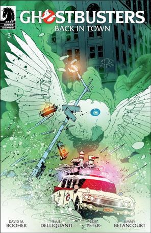 Ghostbusters: Back in Town issue 3 Christopher Mitten Cover