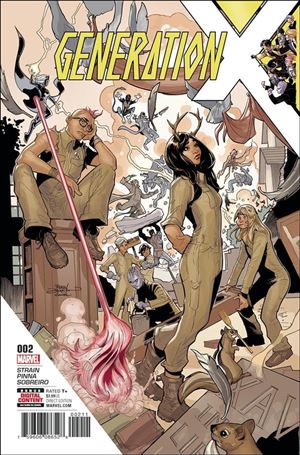Generation X (2017) issue 2 Terry Dodson Cover