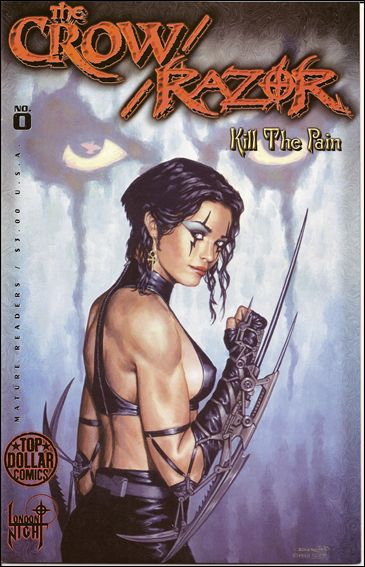 Crow/Razor - Kill the Pain issue 0 Dorian Cleavenger Cover