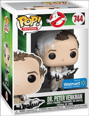 POP! Movies figure 744-C Dr. Peter Venkman (Fluff) Walmart Exclusive