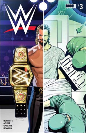 WWE issue 3 Dan Mora Cover