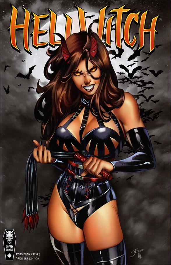 Hellwitch: Forbidden Art issue 1 Diego Bernard Premiere Edition Cover