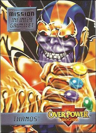 Marvel Overpower (Mission Subset) card InG 7 of 7 Thanos