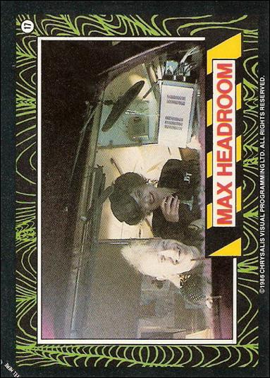 Max Headroom (Base Set) card 17
