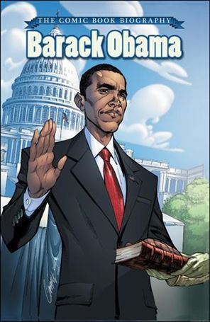 Barack Obama: The Comic Book Biography Cover Image 1