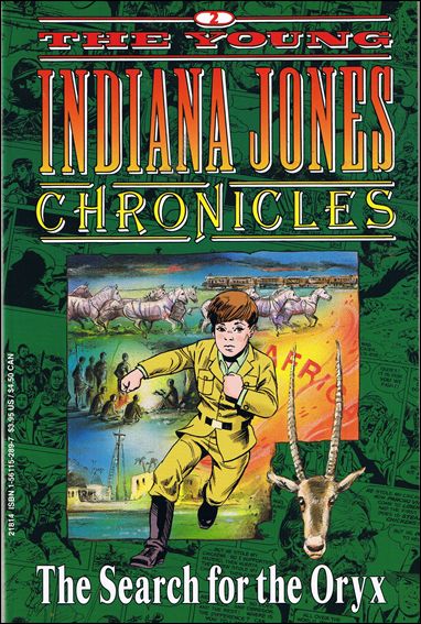 Young Indiana Jones Chronicles issue 2 The Search for the Oryx