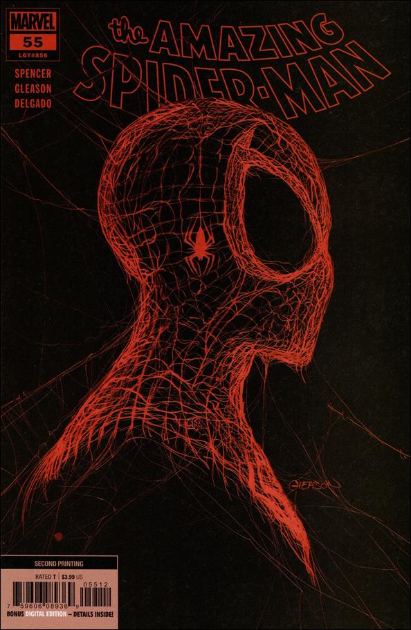 Amazing Spider-Man (2018) issue 55-F Patrick Gleason Red Cover (2nd Printing)