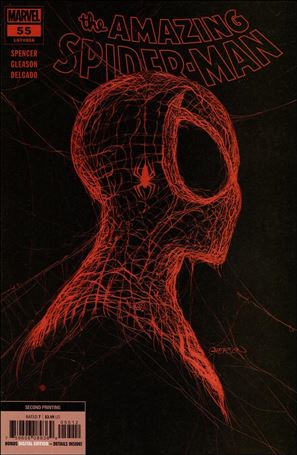 Amazing Spider-Man (2018) issue 55-F Patrick Gleason Red Cover (2nd Printing)