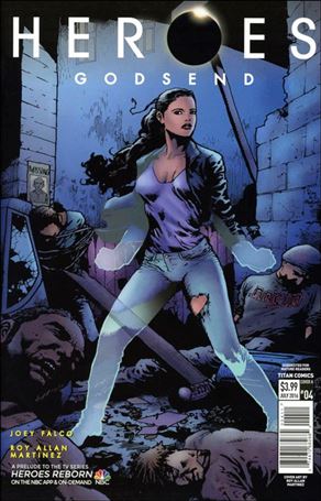 Heroes: Godsend issue 4 Roy Allan Martinez Cover