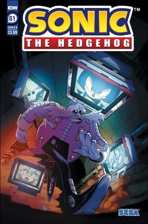 Sonic the Hedgehog (2018) issue 61-B Miles Arq Cover