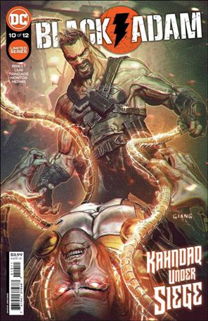Black Adam issue 10 John Giang Cover