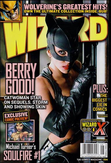 Wizard: The Comics Magazine issue 154-C Halle Berry as Catwoman Photo Cover