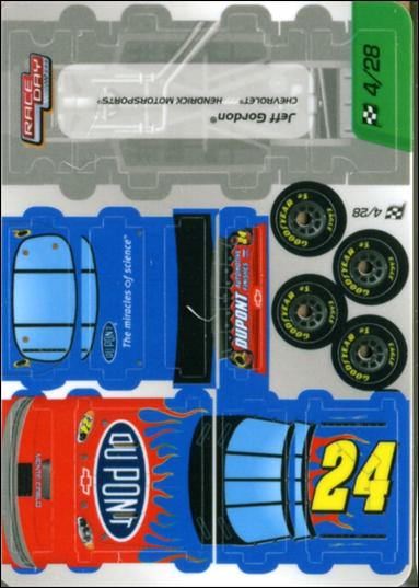 NASCAR Race Day 2006 Series 1 (Base Set) card 4.2 Jeff Gordon