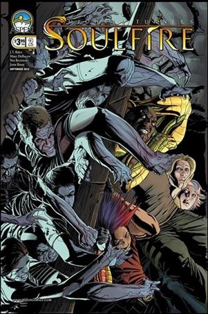 Michael Turner's Soulfire (2012) issue 2-B Tony Parker Cover