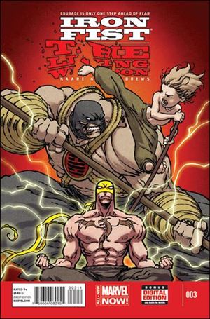 Iron Fist: The Living Weapon issue 3 Kaare Andrews Cover