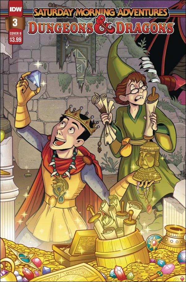 Dungeons & Dragons: Saturday Morning Adventures issue 3-B Brenda Hickey Cover