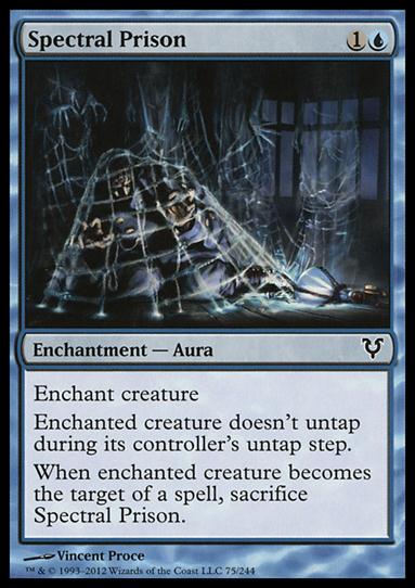 Magic the Gathering: Avacyn Restored (Base Set) card 75 Spectral Prison