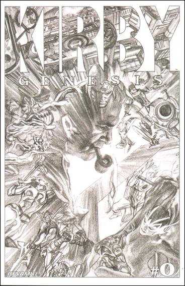 Kirby: Genesis issue 0-H Alex Ross Sketch Reorder Cover 