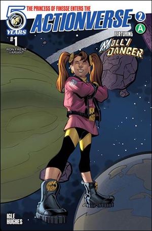Actionverse issue 2-B Ron Frenz Connecting Cover