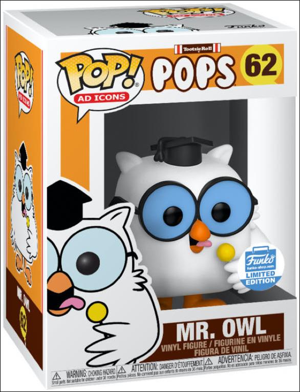POP! Ad Icons figure 62 Mr. Owl Funko Shop Exclusive