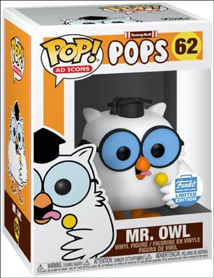 POP! Ad Icons figure 62 Mr. Owl Funko Shop Exclusive