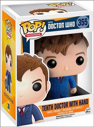 POP! Television figure 355 Tenth Doctor With Hand