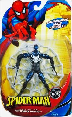 Spider-Man Classic Heroes figure 5 Black Costume Spider-Man