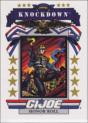 G.I. Joe (Base Set) card 193 Knockdown