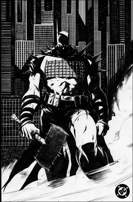 Absolute Batman issue 1-ZD Nick Dragotta B&W Virgin Cover (Second Printing)