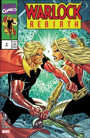Warlock: Rebirth issue 4 Ron Lim Cover