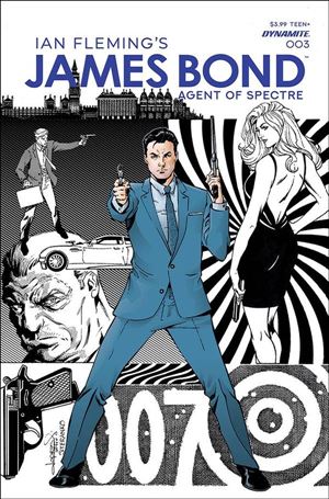 James Bond: Agent of Spectre issue 3 Aaron Lopresti Cover