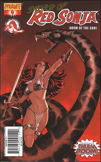 Sword of Red Sonja: Doom of the Gods issue 4-C Paul Renauld Cover