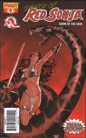 Sword of Red Sonja: Doom of the Gods issue 4-C Paul Renauld Cover