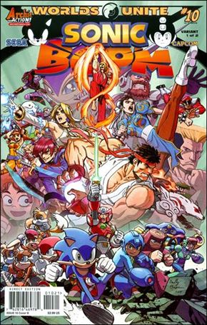 Sonic Boom issue 10-B Reilly Brown Cover