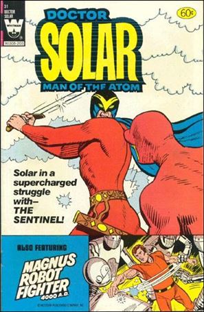 Doctor Solar, Man of the Atom (1962) issue 31-B White Logo