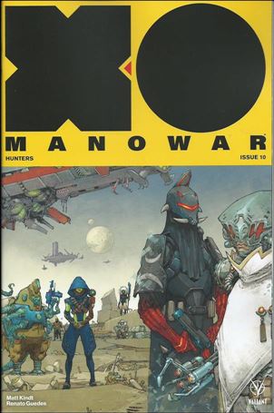 X-O Manowar (2017) issue 10-B Kenneth Rocafort Cover