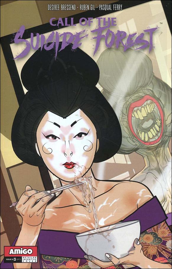 Call of the Suicide Forest issue 3-B Pasqual Ferry 1:10 Cover