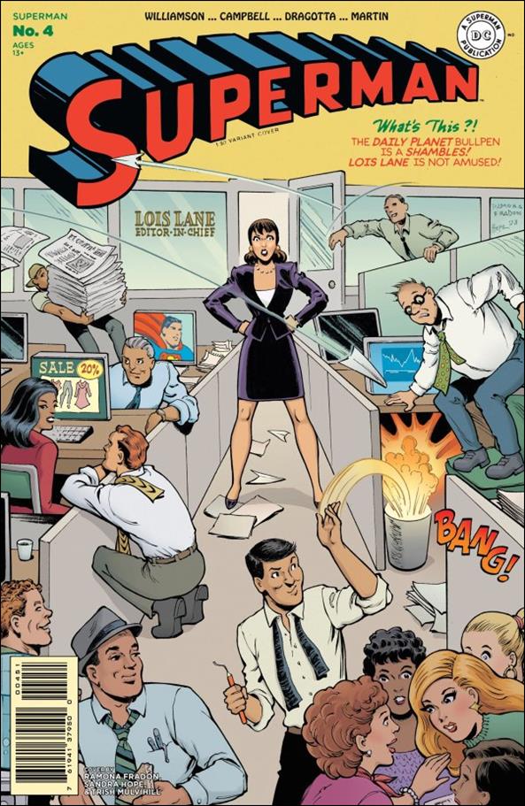 Superman (2023) issue 4-C Ramona Fradon & Sandra Hope Cardstock Cover