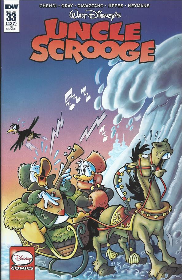 Uncle Scrooge (2015) issue 33-C Massimo Fecchi 1:10 Cover