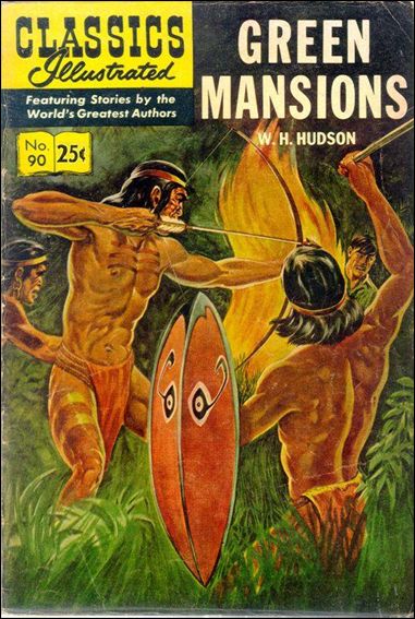 Classic Comics/Classics Illustrated issue 90-F HRN 169 - Cardstock Cover